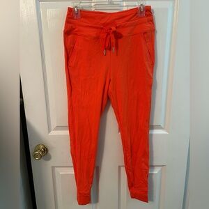 HALARA Orange jogger pants - fitted